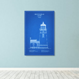Heceta Head Lighthouse - Oregon - AD Leinwanddruck