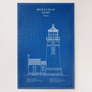 Heceta Head Lighthouse - Oregon - AD Puzzle