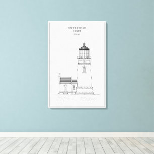 Heceta Head Lighthouse - Oregon - BD Leinwanddruck
