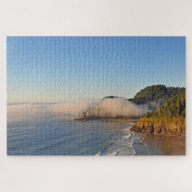 Heceta Head Lighthouse Oregon Coast Puzzle (Horizontal)