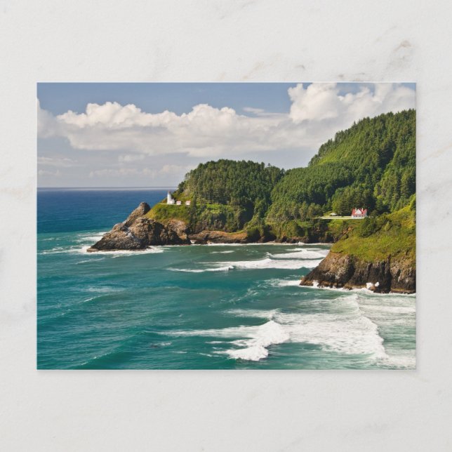 Heceta Head Lighthouse Postkarte (Vorderseite)