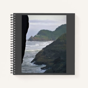Heceta Head Lighthouse & Sea Lions, OR Notizbuch