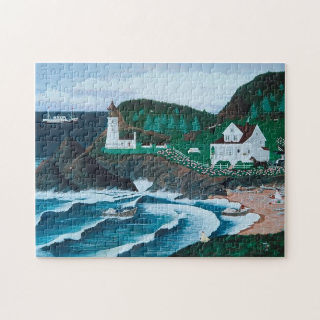 Heceta Leuchtturm-Puzzlespiel Puzzle (Horizontal)