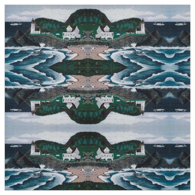 Heceta Lighthouse Stoff (Muster)