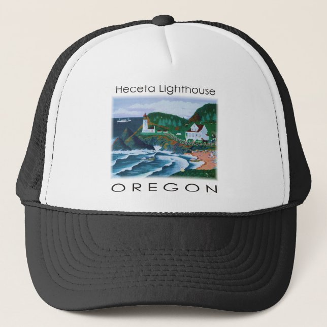 Heceta Lighthouse Truckerkappe (Vorderseite)