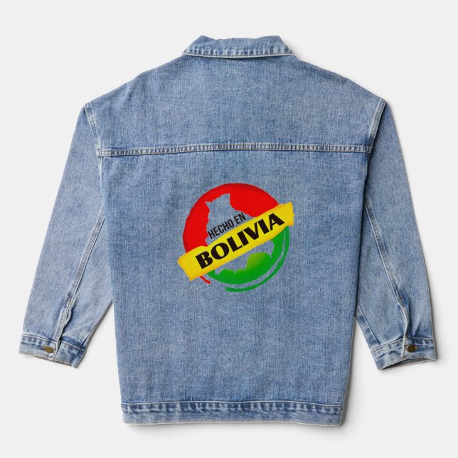 Hecho en Bolivia Jeansjacke (Rückseite)