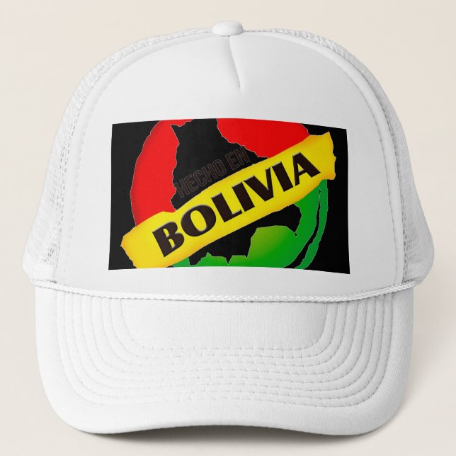Hecho en Bolivia Truckerkappe (Vorderseite)