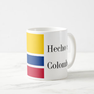 Hecho en Colombia Flag  Kaffeetasse