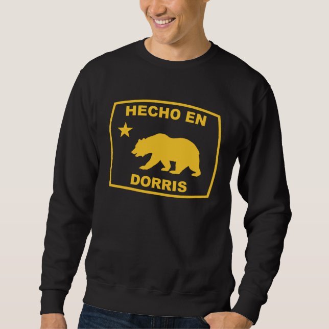 Hecho en Dorris California Republic Pacific Coast Sweatshirt (Vorderseite)