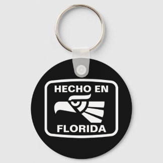 Hecho en Florida personalizado Custom personalisie Schlüsselanhänger