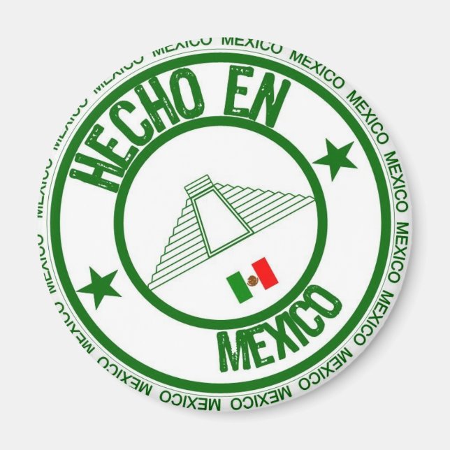 Hecho en mexico magnet (Vorne)