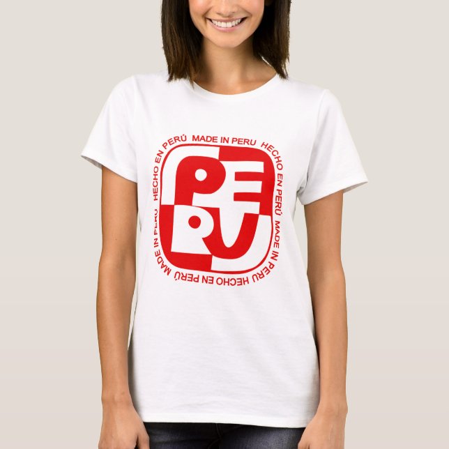 (Hecho en Peru) Logo T-Shirt (Vorderseite)