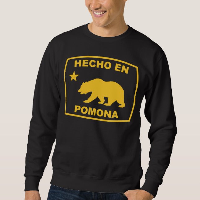 Hecho en Pomona California Republic Pacific Coast Sweatshirt (Vorderseite)