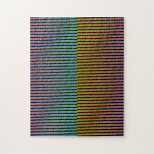 HECHO EN VENEZUELA 🇻 🇪 Inspirado en Cruz-Diez Puzzle