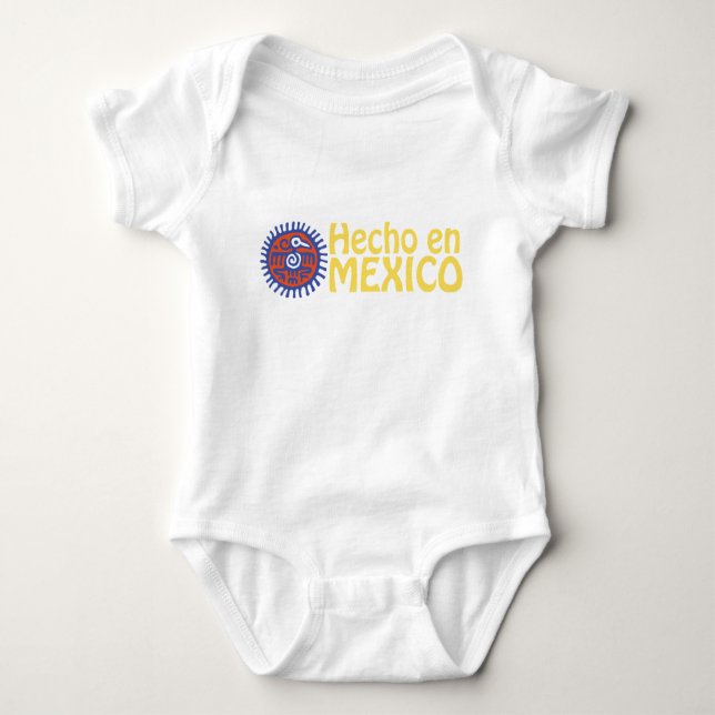 Hecho in Mexiko Baby Strampler (Vorderseite)