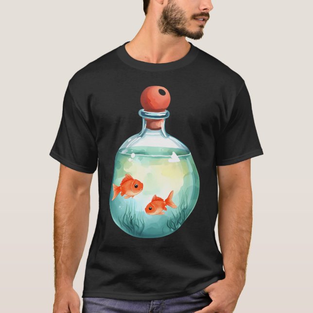 Hecht marktfähige Fische T-Shirt (Vorderseite)