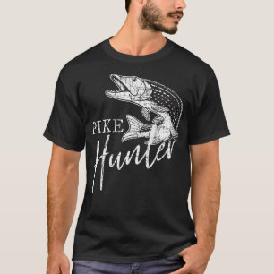 Hechtjäger Angeln Fischer Nordhecht T-Shirt
