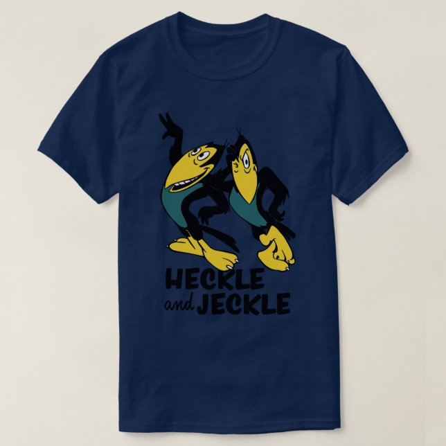 Heckle und Jeckle Old Toon T-Shirt (Design vorne)