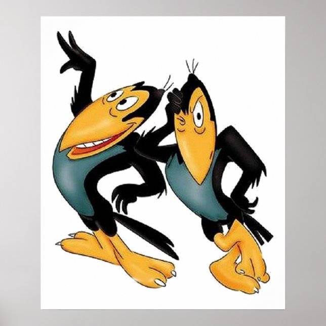 Heckle und Jeckle Poster (Vorne)