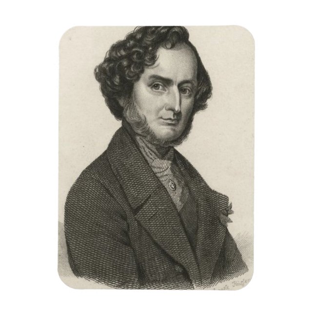 Hector Berlioz Magnet (Vertikal)