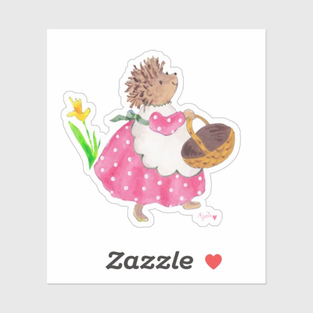 Heddy Igel Sticker (Blatt)