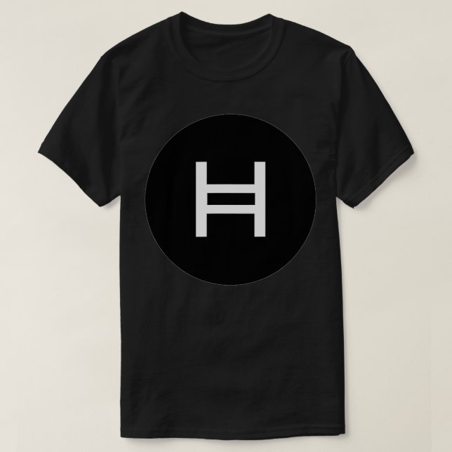 Hedera Hashgraph HBAR Kryptowährung Crypto Trader T-Shirt (Design vorne)