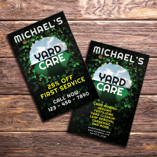 Hedge-Rahmen-Landschaftsgestaltung inspiriert Flyer