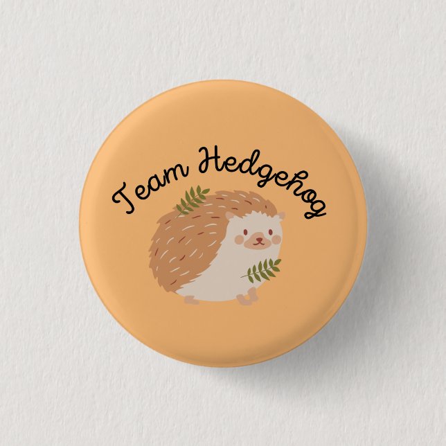 Hedgehog - Carterhaugh Book Club Button (Vorderseite)