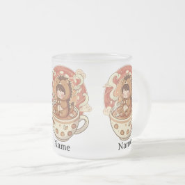 Hedgehog Heat Reveal Magic Coffee Mug Mattglastasse