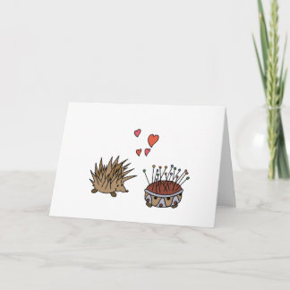 Hedgehog - Igel Karte