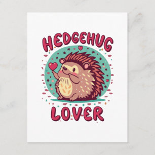 Hedgehug Lover Begleitkarte