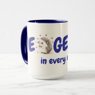 Hedgehugs! 15oz, Niedlicher Igel-Kaffee Tasse