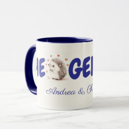 Hedgehugs! Igel Kaffee-Tasse, Tee-Tasse Tasse