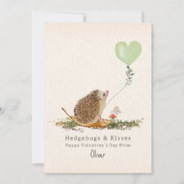 Hedgehugs & Kisses Igel Mushroom Valentine
