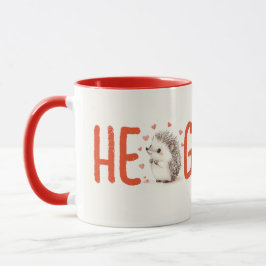 Hedgehugs! Niedlicher Igel Kaffee Tasse, Tee Tasse