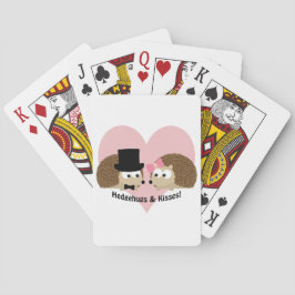 Hedgehugs und Kisses Igel Couple Spielkarten