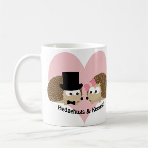 Hedgehugs und Kisses Igel Couple Tasse