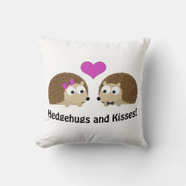 Hedgehugs und Kisses Igel Liebe Kissen