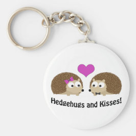 Hedgehugs und Kisses Igel Liebe Schlüsselanhänger