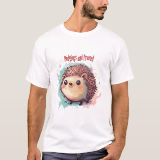 Hedgehugugs und Proud T - Shirt Design - Niedliche