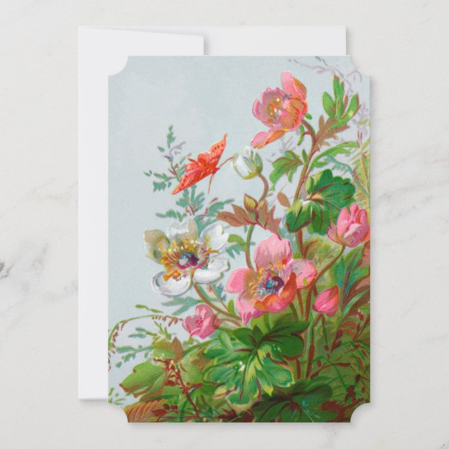 Hedgerow Garden Einladung (Vorderseite)