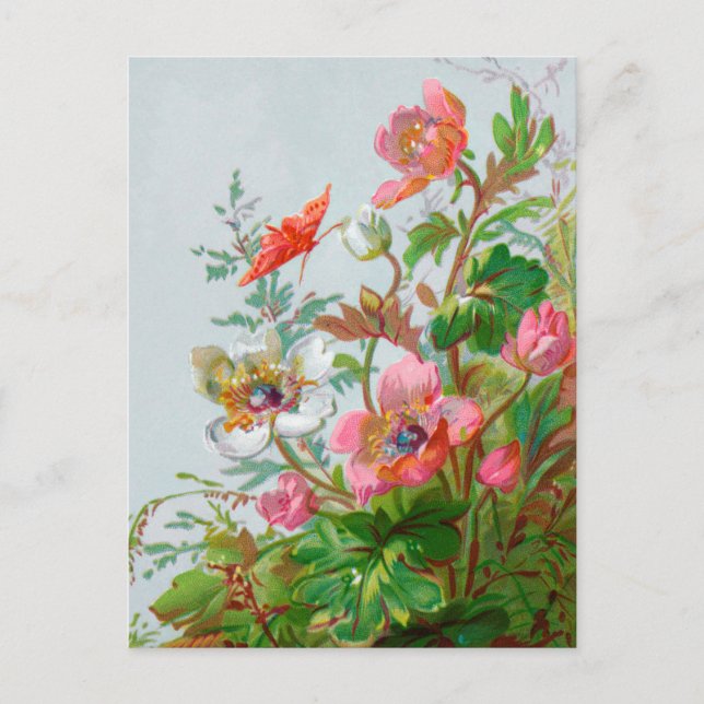 Hedgerow Garden Postcard Postkarte (Vorderseite)