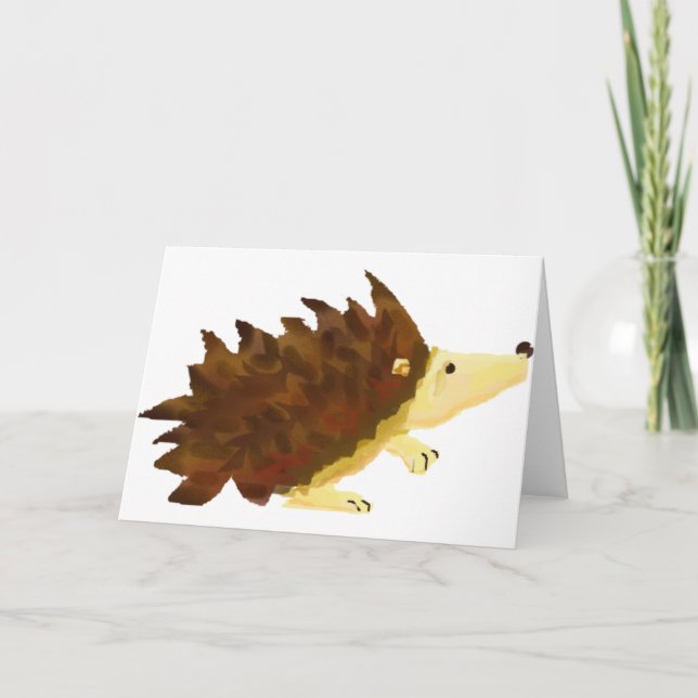 Hedgie Karte (Vorderseite)