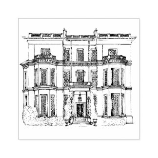 Hedsor House-Briefmarke Gummistempel