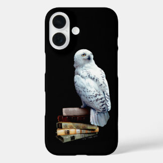 Hedwig auf Bücher iPhone 16 Hülle