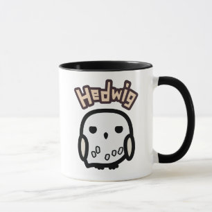 Hedwig Cartoon Character Art Tasse