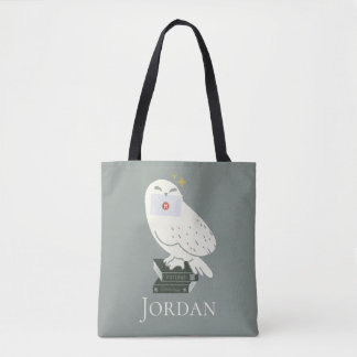 Hedwig mit Brief Whimsical-Zeichnung