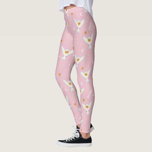 Hedwig Pink Solstice Pattern Leggings (Links)