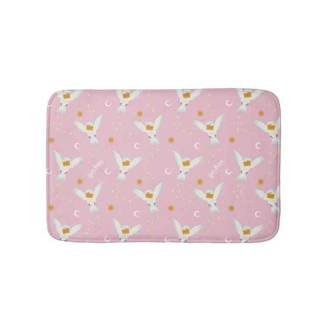 Hedwig Pink Sonnenwende-Muster Badematte (Vorderseite)