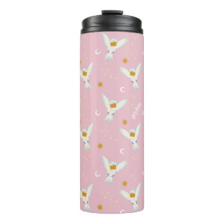 Hedwig Pink Sonnenwende Muster Thermosbecher
